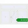 Ціноутворення Вікна 2300x1700 мм REHAU Euro 70 Білий (RAL 9016) з двох сторін. Ціна: ₴22,243.21