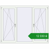 Ціноутворення Tilt-and-Turn 1800x1400 mm REHAU Euro 60 RAL 9016 Traffic white two-sided. Ціна: ₴12,330.19