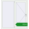 Ціноутворення Вікна 1280x1400 мм REHAU Euro 60. Ціна: €169.58