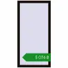 Ціноутворення Вікна 700x1400 мм REHAU Euro 70 BLACK_BROWN з двох сторін. Ціна: ₴5,073.59