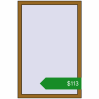 Ціноутворення Вікна 850x1300 мм REHAU Euro 70 LIGHT_OAK з двох сторін. Ціна: $112.96
