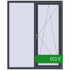 Ціноутворення Вікна 1370x1700 мм REHAU SYNEGO MD. Ціна: €552.90