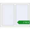 Ціноутворення Вікна 1000x800 мм REHAU Euro 60 Білий (RAL 9016) з двох сторін. Ціна: ₴2,764.78