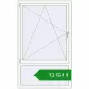 Ціноутворення Вікна 1100x1800 мм REHAU Euro 70 Білий (RAL 9016) з двох сторін. Ціна: ₴12,954.46