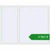 Ціноутворення Вікна 1900x1500 мм REHAU Euro 70 Білий (RAL 9016) з двох сторін. Ціна: ₴9,979.79
