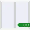 Ціноутворення Вікна 1250x1220 мм REHAU Euro 70 Білий (RAL 9016) з двох сторін. Ціна: ₴6,281.02