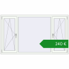 Ціноутворення Вікна 2000x1150 мм REHAU Euro 60. Ціна: €239.93