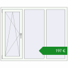 Ціноутворення Вікна 1510x1210 мм REHAU Euro 70. Ціна: €196.86