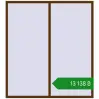 Ціноутворення Вікна 1900x2100 мм REHAU Euro 60 WALNUT з двох сторін. Ціна: ₴13,137.50