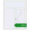 Ціноутворення Вікна 1500x1900 мм REHAU Euro 70. Ціна: €343.17