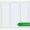 Ціноутворення Вікна 1095x1036 мм REHAU Euro 60 Білий (RAL 9016) з двох сторін. Ціна: ₴4,461.79
