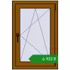Ціноутворення Вікна 600x900 мм REHAU Euro 70 GOLDEN OAK з двох сторін. Ціна: ₴6,932.82