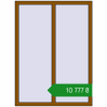 Ціноутворення Вікна 1100x1500 мм REHAU Euro 70 GOLDEN OAK з двох сторін. Ціна: ₴10,777.23
