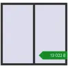 Ціноутворення Вікна 1600x1500 мм REHAU Euro 70 ANTHRACITE_GREY_GLATT з двох сторін. Ціна: ₴13,021.91