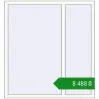 Ціноутворення Вікна 1300x1400 мм REHAU Euro 70 Білий (RAL 9016) з двох сторін. Ціна: ₴8,488.49