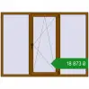 Ціноутворення Вікна 2040x1500 мм REHAU Euro 60 GOLDEN OAK з двох сторін. Ціна: ₴18,872.95