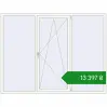 Ціноутворення Вікна 2320x1770 мм REHAU Euro 60 Білий (RAL 9016) з двох сторін. Ціна: ₴13,396.81