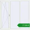 Ціноутворення Tilt-and-Turn 2000x2000 mm REHAU Brillant-Design RAL 9016 Traffic white two-sided. Ціна: ₴17,557.97