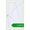 Ціноутворення Вікна 900x1500 мм REHAU Euro 60 Білий (RAL 9016) з двох сторін. Ціна: ₴6,505.21