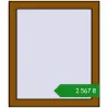 Ціноутворення Вікна 600x700 мм REHAU Euro 60 GOLDEN OAK з двох сторін. Ціна: ₴2,567.22