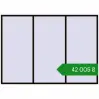 Ціноутворення Вікна 3160x2250 мм REHAU Brillant-Design BLACK_BROWN з двох сторін. Ціна: ₴42,005.49