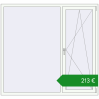 Ціноутворення Вікна 1760x1650 мм REHAU Euro 60. Ціна: €212.79