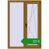 Ціноутворення Вікна 1005x1450 мм REHAU Euro 60. Ціна: €220.58