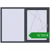 Ціноутворення Вікна 1800x1300 мм REHAU Euro 70 ANTHRACITE_GREY_STRUKTURAL з двох сторін. Ціна: ₴15,703.17