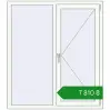 Ціноутворення Вікна 1230x1390 мм REHAU Euro 60 Білий (RAL 9016) з двох сторін. Ціна: ₴7,810.44