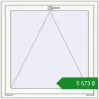 Ціноутворення Tilt-and-Turn 1000x1000 mm REHAU Euro 60 RAL 9016 Traffic white two-sided. Ціна: ₴5,572.81