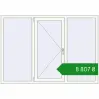 Ціноутворення Вікна 1800x1270 мм REHAU Euro 60 Білий (RAL 9016) з двох сторін. Ціна: ₴8,806.97