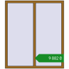 Ціноутворення Вікна 1300x1500 мм REHAU Euro 70 LIGHT_OAK з двох сторін. Ціна: ₴9,882.45