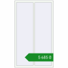 Ціноутворення Вікна 1100x1900 мм REHAU Euro 60 Білий (RAL 9016) з двох сторін. Ціна: ₴5,685.06