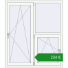 Ціноутворення Вікна 1300x1500 мм REHAU Euro 60. Ціна: €234.01