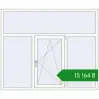 Ціноутворення Вікна 1800x1500 мм REHAU Euro 70 Білий (RAL 9016) з двох сторін. Ціна: ₴15,163.67