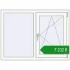 Ціноутворення Вікна 1195x875 мм REHAU Euro 70 Білий (RAL 9016) з двох сторін. Ціна: ₴7,231.89