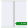 Ціноутворення Вікна 1250x1320 мм REHAU SYNEGO MD Білий (RAL 9016) з двох сторін. Ціна: ₴9,796.94