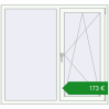 Ціноутворення Вікна 1400x1300 мм REHAU Euro 60. Ціна: €173.00