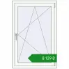 Ціноутворення Вікна 790x1200 мм REHAU Euro 70 Білий (RAL 9016) з двох сторін. Ціна: ₴8,129.27