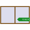 Ціноутворення Вікна 2000x1200 мм REHAU Euro 60 GOLDEN OAK з двох сторін. Ціна: ₴10,861.63