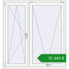 Ціноутворення Вікна 1350x1450 мм REHAU Euro 60 Білий (RAL 9016) з двох сторін. Ціна: ₴10,443.77