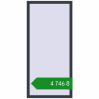 Ціноутворення Вікна 800x1700 мм REHAU Euro 60 ANTHRACITE_GREY_STRUKTURAL з двох сторін. Ціна: ₴4,746.25