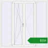 Ціноутворення Вікна 1800x1800 мм REHAU Euro 60 Білий (RAL 9016) з двох сторін. Ціна: $334.27