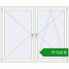 Ціноутворення Вікна 1790x1485 мм REHAU Euro 70 Білий (RAL 9016) з двох сторін. Ціна: ₴19,541.71
