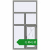 Ціноутворення Вікна 1000x2000 мм Altest Pony 375 RAL 9007 Grey aluminium з двох сторін. Ціна: ₴18,048.49