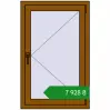 Ціноутворення Вікна 700x1100 мм REHAU Euro 60 GOLDEN OAK з двох сторін. Ціна: ₴7,927.59