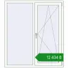 Ціноутворення Вікна 1285x1460 мм REHAU Euro 70 Білий (RAL 9016) з двох сторін. Ціна: ₴12,433.55