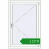 Ціноутворення Вікна 830x1270 мм REHAU Euro 60 Білий (RAL 9016) з двох сторін. Ціна: ₴6,257.16