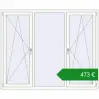 Ціноутворення Вікна 1900x1550 мм REHAU Euro 70 Білий (RAL 9016) з двох сторін. Ціна: €472.51
