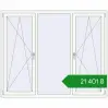Ціноутворення Вікна 1900x1550 мм REHAU Euro 70 Білий (RAL 9016) з двох сторін. Ціна: ₴21,401.43